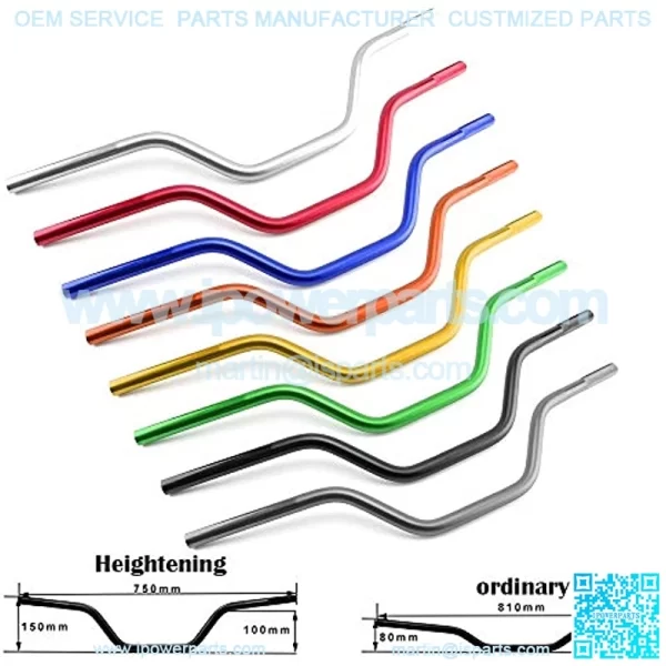 7/8" Heightening Handlebar 22MM Handle Bar Tubes For  YAMAHA SUZUKI  CR CRF CRF250R YZ YZF WR YZ250F YZF250 WR250F RM RMZ RMZ250 KX KXF KLX KX250F KXF250 125 250 ATV Pit Dirt Bike Black