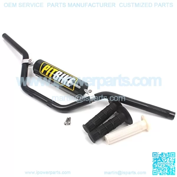 Handle Bar with Foam Pad 7/8" 22MM Handlebar Compatible with CRF YZF KXF KLX RMZ DRZ Pit Dirt Bike Motocross ATV Quad Black