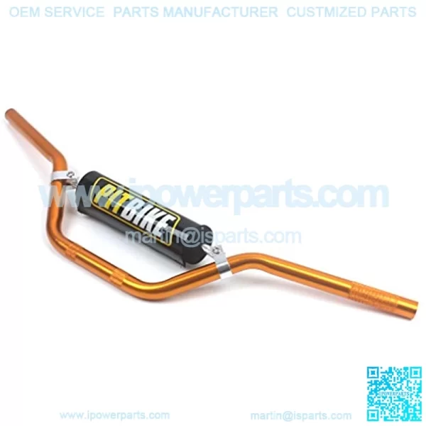 Handle Bar with Foam Pad 7/8" 22MM Handlebar Compatible with CRF YZF KXF KLX RMZ DRZ Pit Dirt Bike Motocross ATV Quad Gold