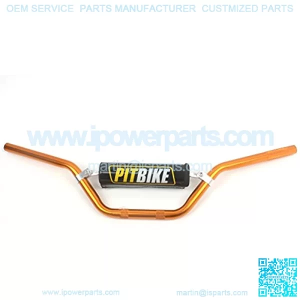 Handle Bar with Foam Pad 7/8" 22MM Handlebar Compatible with CRF YZF KXF KLX RMZ DRZ Pit Dirt Bike Motocross ATV Quad Gold - Image 5