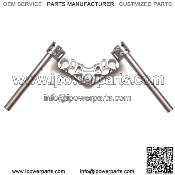 Racing CNC Triple Tree & Clip On Handlebars (Matte) - Suzuki Raider 150r