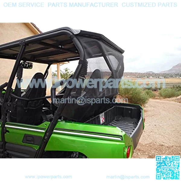 Compatible with Kawasaki Teryx 4 Seater Dust Guard with back mesh window 2012-2021 (Does not fit 2 seater model)