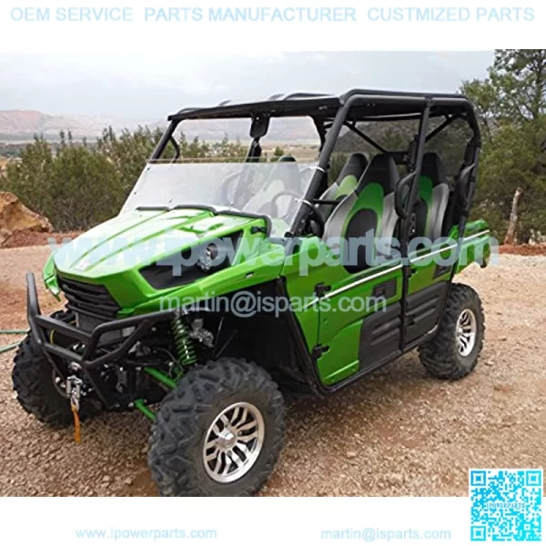 Compatible with Kawasaki Teryx 4 Seater Dust Guard with back mesh window 2012-2021 (Does not fit 2 seater model) - Image 2