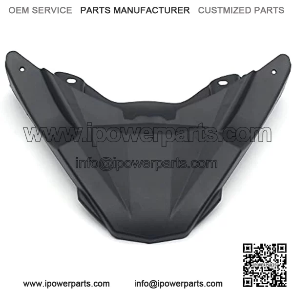 Front Wheel Hugger Fender Cover, Beak Nose Fairing Cone, Extension Cowl Guard Black, for Honda ADV150 2019 2020 - Image 4