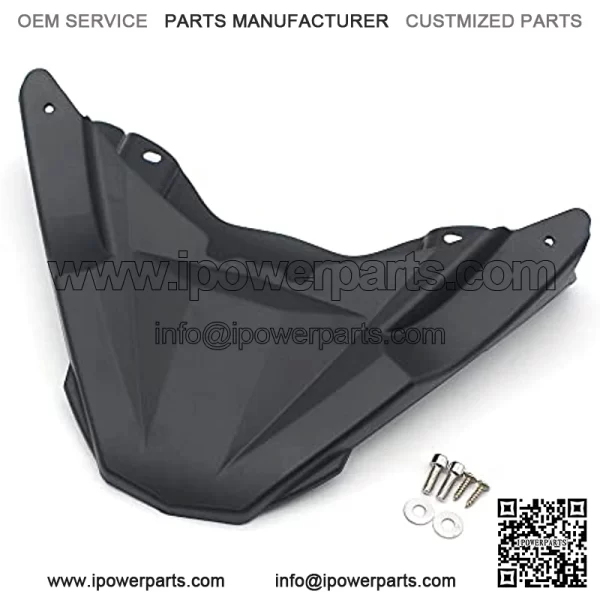 Front Wheel Hugger Fender Cover, Beak Nose Fairing Cone, Extension Cowl Guard Black, for Honda ADV150 2019 2020 - Image 5