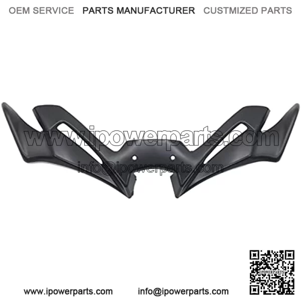 Front Fenders Extension Cover Decoration Plastic ABS Fairing Fenders Cover Extender Cowl Fit for Yamaha R3 R25 19-2021 Supplies Accessories - Matt Black - Image 3