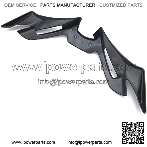 Front Fenders Extension Cover Decoration Plastic ABS Fairing Fenders Cover Extender Cowl Fit for Yamaha R3 R25 19-2021 Supplies Accessories - Matt Black - Image 5