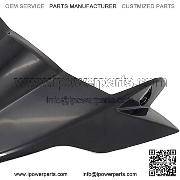 Motorcycle Front Windshield, Beak Nose Extension Extender Fairing Accessories Premium Mudguard Wind Defector,Fit for Yamaha MT09 FZ09 - Image 2