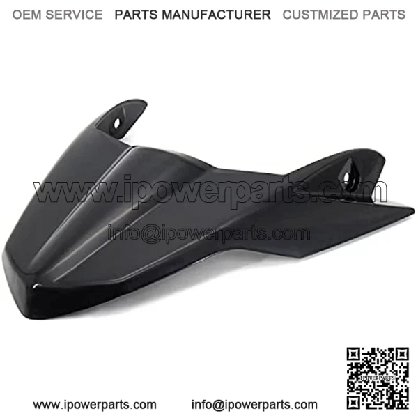 Motorcycle Front Windshield, Beak Nose Extension Extender Fairing Accessories Premium Mudguard Wind Defector,Fit for Yamaha MT09 FZ09 - Image 5