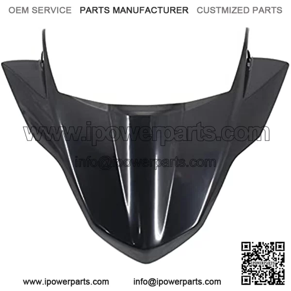 for Yamaha MT09 FZ09 MT 09 FZ 09 MT-09 2017 2018 2019-20 Front Nose Cone Fairing Wheel Fender Beak Extension Cover Extender Cowl (Color : Black) - Image 5