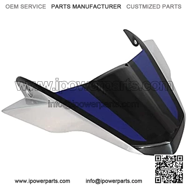Front Nose Cone Fairing Wheel Fender Beak Extension Cover Extender Cowl for Yamaha MT09 FZ09 MT 09 FZ 09 MT-09 2017 2018 2019-20 (Color : Blue) - Image 5