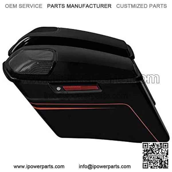Inner Outer Fairing Lower Vented Fairing Tour Pack Trunk Saddlebags Fenders Gas Tank  & Vivid Black Complete Bodywork Bodykits Fit For Harley CVO Road Glide FLTRXSE 2018 2015-2020 - Image 2