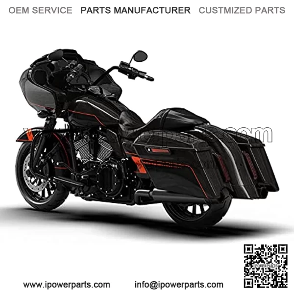 Inner Outer Fairing Lower Vented Fairing Tour Pack Trunk Saddlebags Fenders Gas Tank  & Vivid Black Complete Bodywork Bodykits Fit For Harley CVO Road Glide FLTRXSE 2018 2015-2020 - Image 5