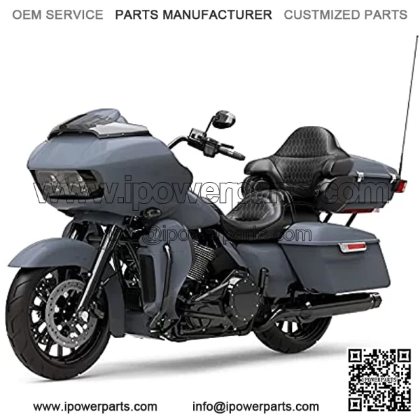 Inner Outer Fairing Trunk Saddlebags Vented Lower Fairing Side Cover Front Rear Fender Gas Tank  Gray Bodywork Bodykits Fit For Harley CVO Road Glide 2018 Road Glide Limited 2015-2020 - Image 4