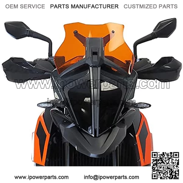 KIILING 890/390, Compatible with Adventure Motorcycle Front Wheel Fender Beak Nose Cone Guard Extension Cover Cowl Fairing 790, Compatible with Adventure ADV2019 2020 (Color : Black) - Image 3