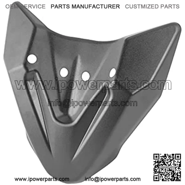 Motorcycle Front Wheel Mudguard Fit for 790 Adventure ADV 2019 2020 Accessories Motorcycle Front Wheel Fender Beak Nose Cone Guard Extension Cover Cowl Fairing?? Motorcycle Fender (Color : Black)