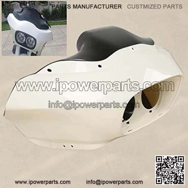 Unpainted ABS Inner & Outer Headlight Fairing For Harley Touring Road Glide FLTR 1998-2013 - Image 2
