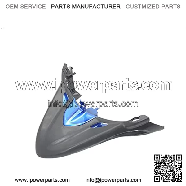 Motorcycle Front Fender Fairing Winglets Motorcycle Beak Nose Cone Extension Fit for Suzuki V- Strom DL650 Vstrom DL 650 2012-2017 (Color : CEUBDGGD-Blue)
