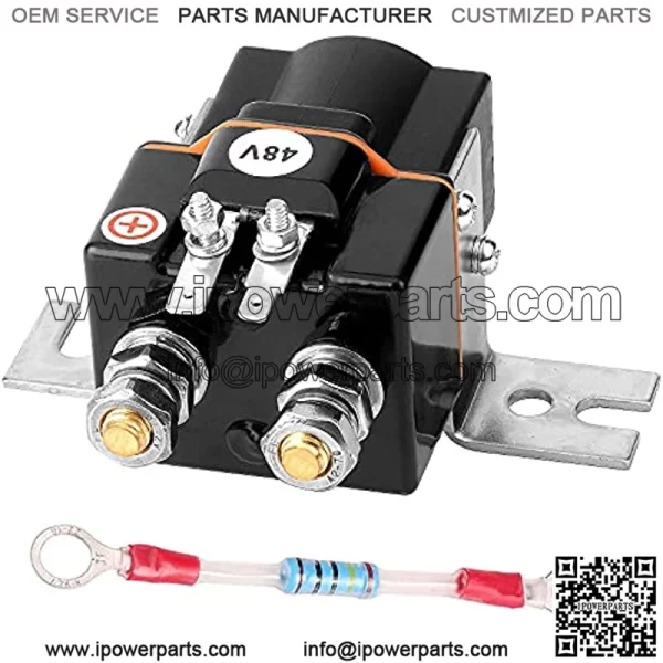 Club Car 48V Solenoid and Resistor Assembly for 1995-up & 2004-up Precedent Golf Cart - OEM# 101908701 - Image 2