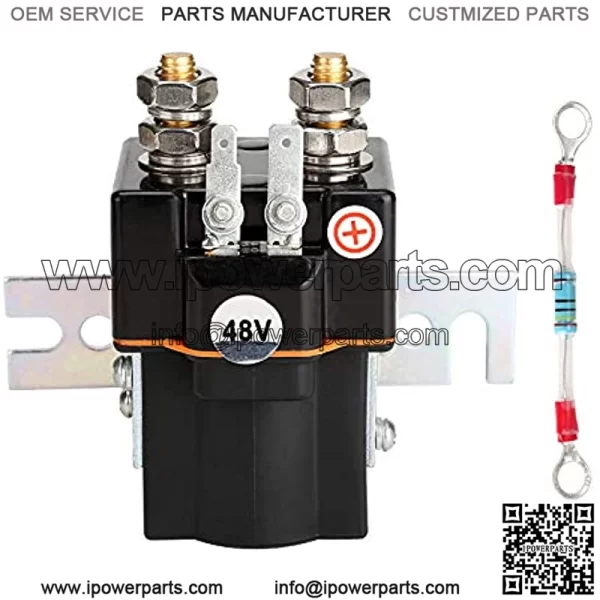 Golf Cart 48V Solenoid for Club Car 1995-up, Club Car Precedent 2000-up