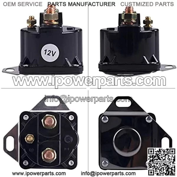 Motor Products Starter Solenoid Compatible with Motrocraft SW-1951-C SS4 Starter Solenoid E5TZ-11450-A E7TZ-11450-B E9TZ-11450-A E9TZ-11450-B SW1951 SW1951A SW1951B - Image 2