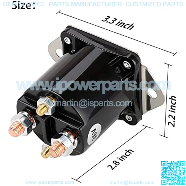 Golf Cart 36v Solenoid for Club Car DS(1976-1998) 4 Terminal Solenoid - Image 2