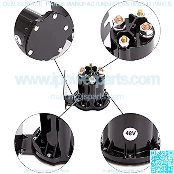 Golf Cart 48V Solenoid for TXT 2010-up & All 48V MPT 800/1000 Vehicles - Image 2