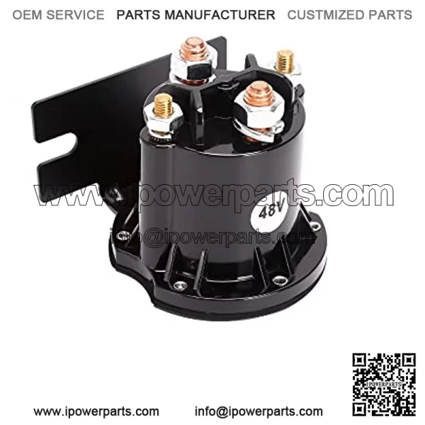 Golf Cart EZGO 48v Solenoid fit EZGO TXT Electric 2010-UP & All 48V MPT 800/1000 Models, OEM # 612711