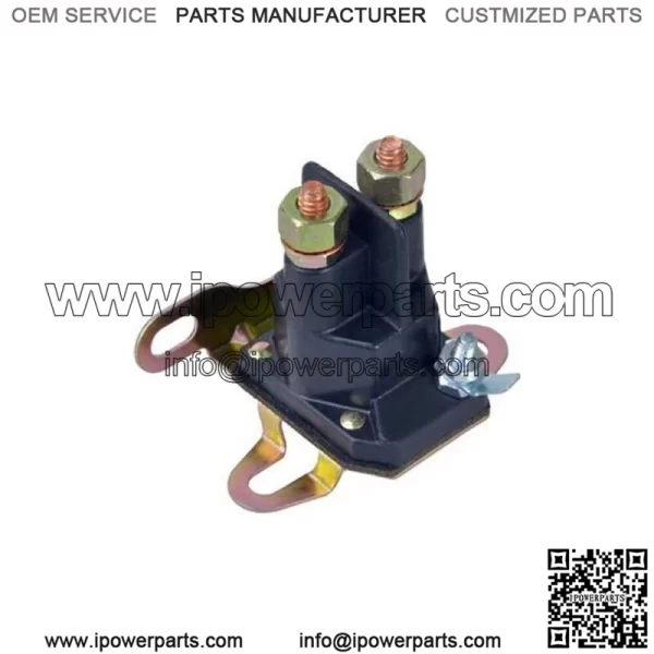 Relay Solenoid w/ 2 Hole Bracket Fits Cub Cadet RZT17 RZT22 RZT42 RZT50 RZT54