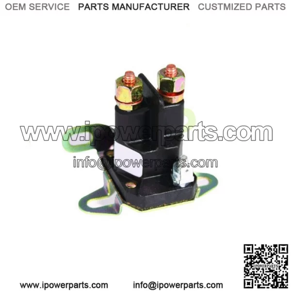 Relay Solenoid w/ 2 Hole Bracket Fits Cub Cadet RZT17 RZT22 RZT42 RZT50 RZT54 - Image 3