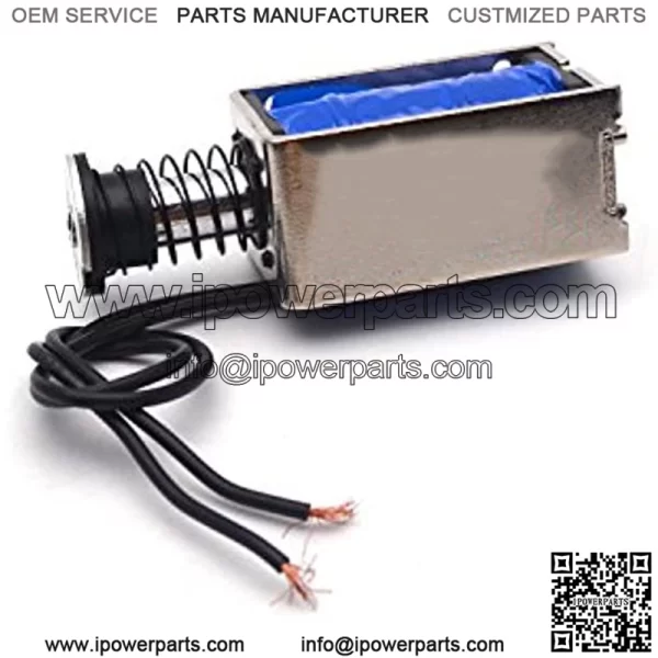 JF-Z05 DC 12V 2. 5A Magnetic Solenoid 45N 15 mm Push Open Frame Electromagnet