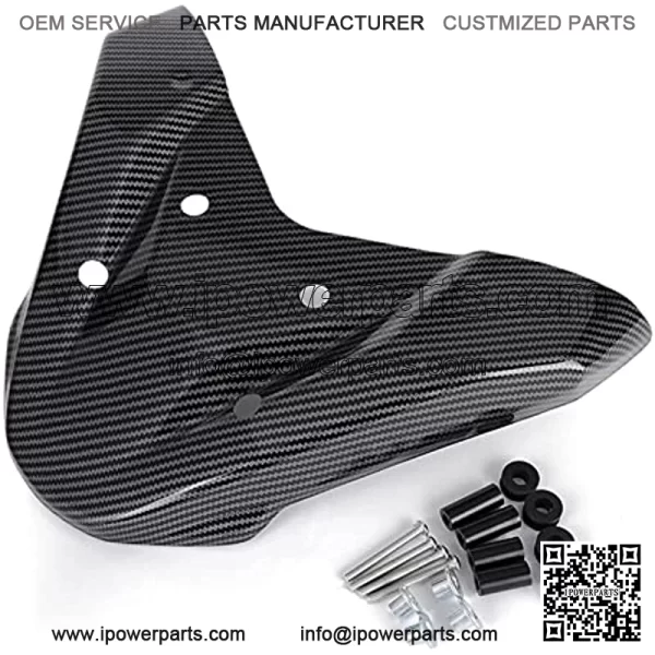 for BMW S1000XR S1000 S 1000 XR S 1000XR 2020 2021 Front Wheel Mudguard Beak Nose Cone Extension Cover Extender Cowl Motorcycle (Color : B)
