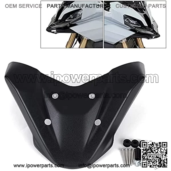 for BMW S1000XR S1000 S 1000 XR S 1000XR 2020 2021 Front Wheel Mudguard Beak Nose Cone Extension Cover Extender Cowl Motorcycle (Color : B) - Image 2