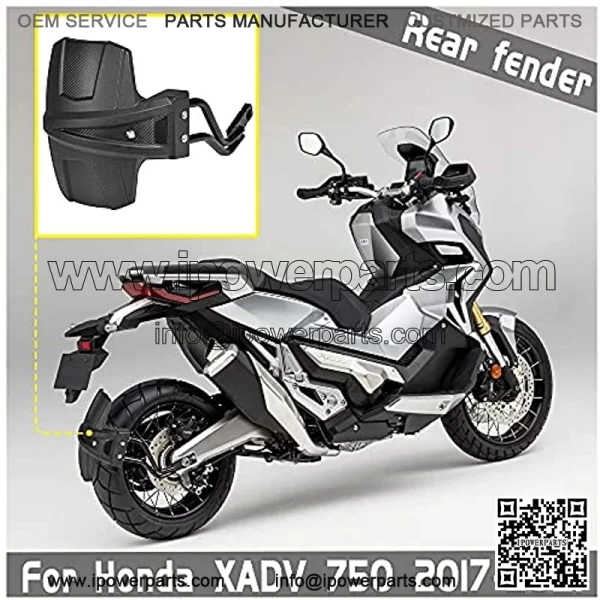 Rear Fender Mount Tire Wheel Hugger Splash Guard Cover Protector for 2017 2018 2019 2020 2021 Honda X-ADV XADV X ADV 750 X750ADV Motorcycle Accessories