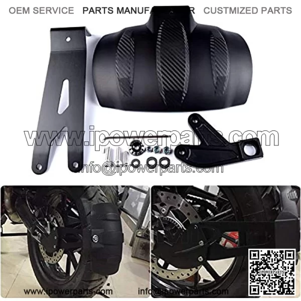 for BMW G310GS 2017 2018 G310R 2016-2018 G310 GS R Motorcycle Rear Fender Wheel Hugger Splash Guard Extension Extender Cover
