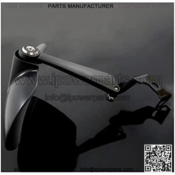Motorcycle Rear Hugger Fender Fit for NC700S/NC750S 2012-2017 NC700X/NC750X 2012-2017 Motorbike Rear Wheel Hugger (Color : Titanium) - Image 3