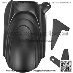 Practical Motorcycle Rear Hugger Fender for Kawasaki Versys 650 KLE650 2007-2021 2020 2019 2018 2017 2016 2015 14 13 (Color : Carbon Fiber Look)