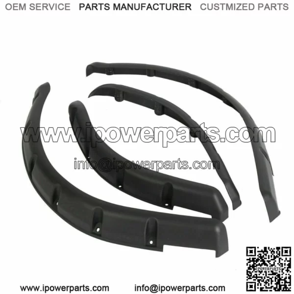 4 Pack Standard Fender Flares for Club car DS with screws front and rear 93+ golf cart - Image 2