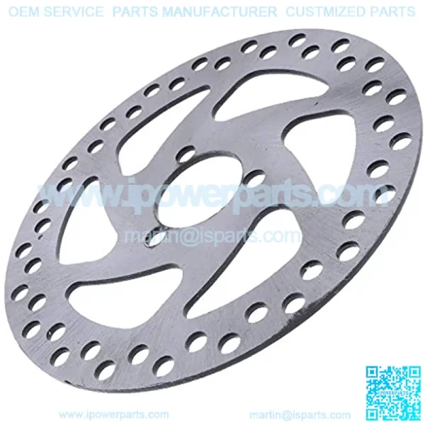 140mm 3 Bolt Brake Disc Rotor for Apollo 2-Stroke 49cc ATV Dirt Bike, Metal