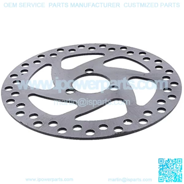 140mm 3 Bolt Brake Disc Rotor for Apollo 2-Stroke 49cc ATV Dirt Bike, Metal - Image 4