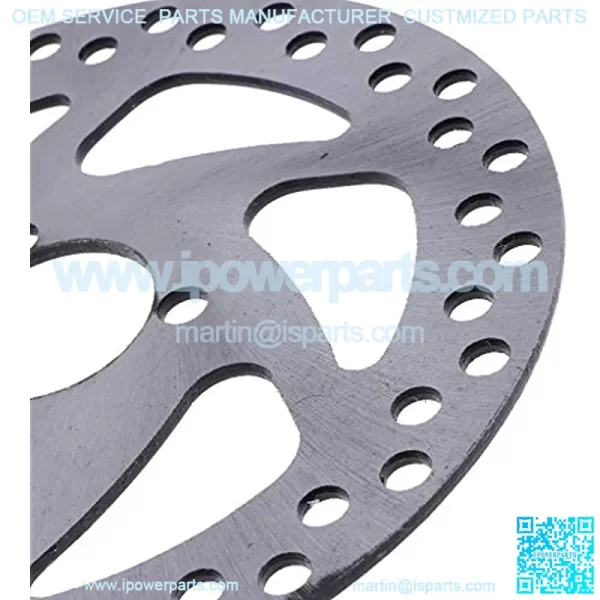 140mm 3 Bolt Brake Disc Rotor for Apollo 2-Stroke 49cc ATV Dirt Bike, Metal - Image 5
