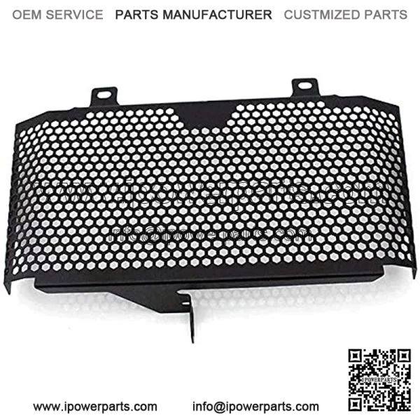 Radiator Grille Guard Oil Cooler Guard Cover Protector Replacement for Yamaha MT-10 FZ-10 2016 2017 2018 2019 - Image 4