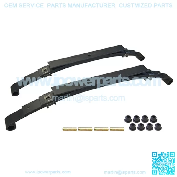Heavy Duty Rear Leaf Springs Kit - 4-Leaf (Fits 1981 & Up)