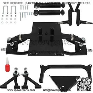 6" Double A-Arm Golf Cart Lift Kit for Yamaha G29 Drive Gas/Electric 2007-2016, Heavy Duty for Yamaha G29 Drive 6" A-Arm Lift Kit, Front