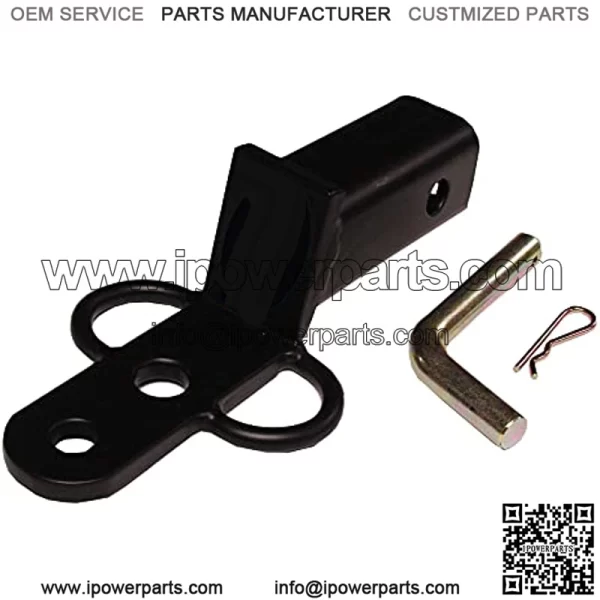 3-Way Hitch, 2-Inch - 85620, Black