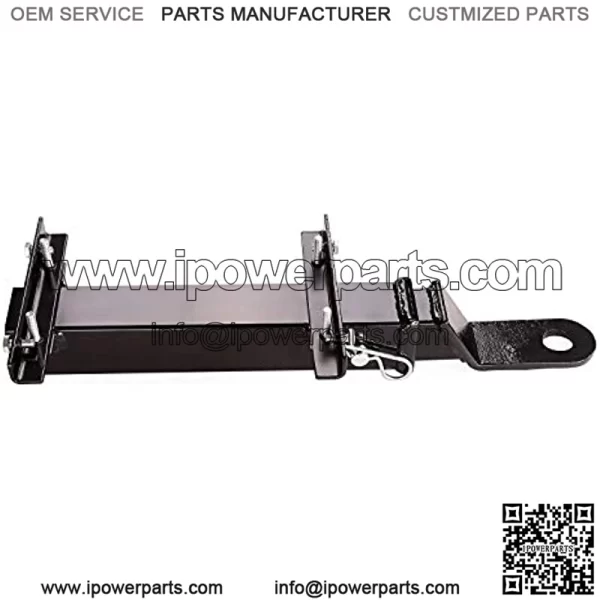 Golf Cart Universal Heavy Rear Seat Trailer Hitch with Receiver Fits Backseat Footrest - Club CAR, EZGO, Yamaha - Image 5