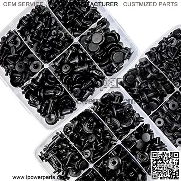 Uolor 745 Pcs Car Retainer Clips & Plastic Fasteners Kit Fender Rivet Clips, 16 Most Popular Sizes Auto Push Pin Rivets Kit for GM Ford Toyota Honda Chrysle - Image 4