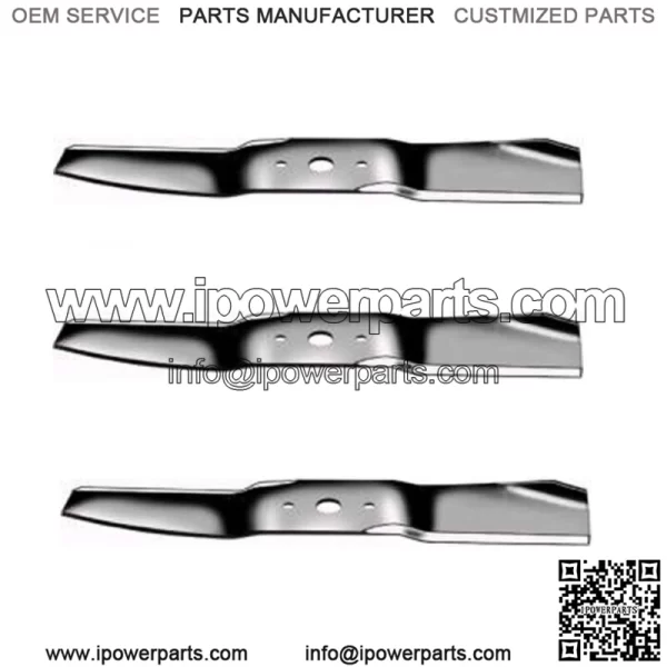 (3) 48" Cut Blade 742-3025 759-3825 742-3019 6240 Fits Cub Cadet