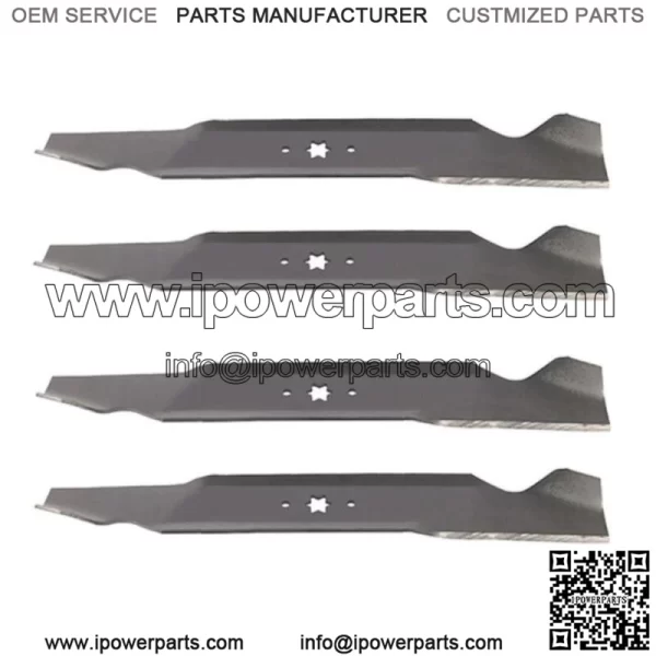 (4) 12956 Blades Fits Cub Cadet 742-04290 942-04290