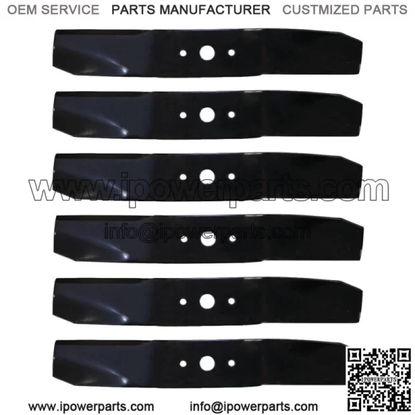 (6) Mower Blades Fits Cub Cadet GT2186 GT2544 208 209 2518 2001 742-3036